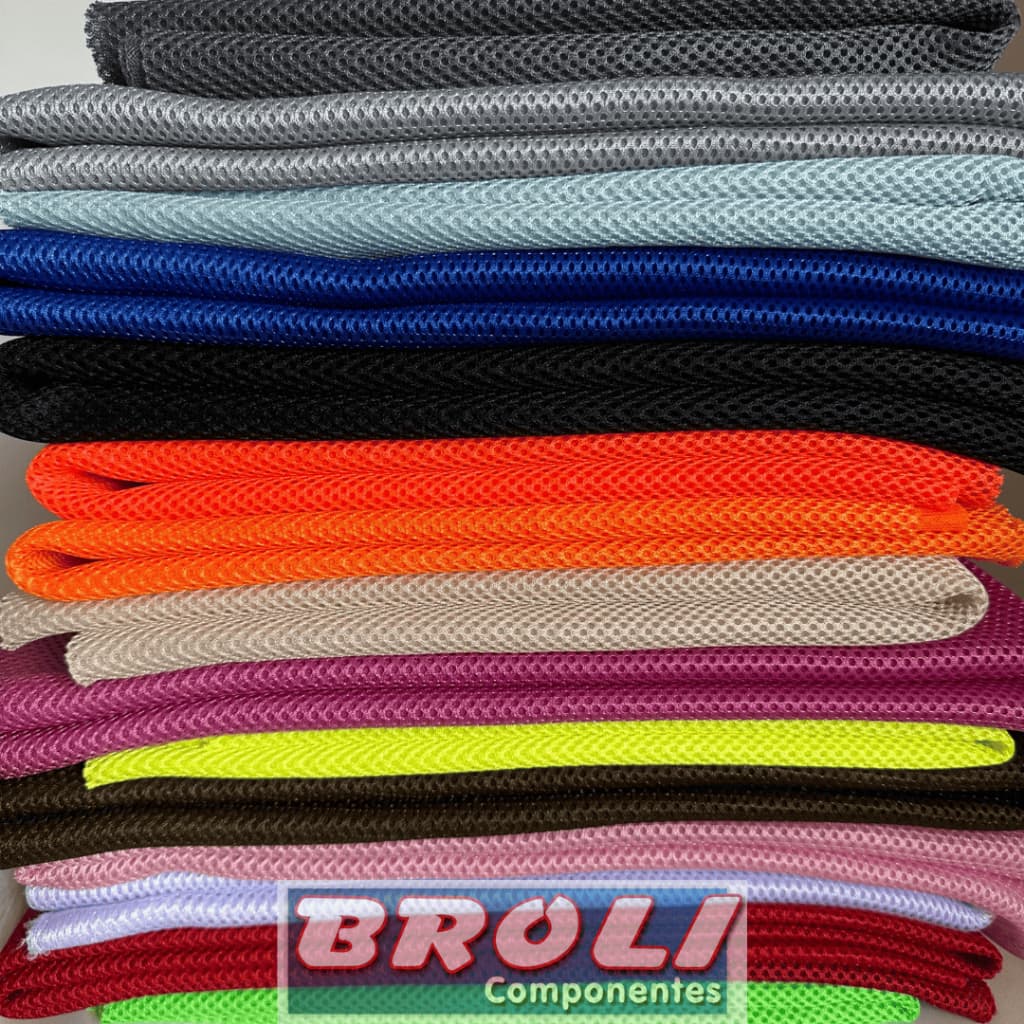 Dupla Tecido Malha Mesh Nylon Tela Spacer Aerado 1,40m Largura - Para Mochilas, Tênis, Cadeiras