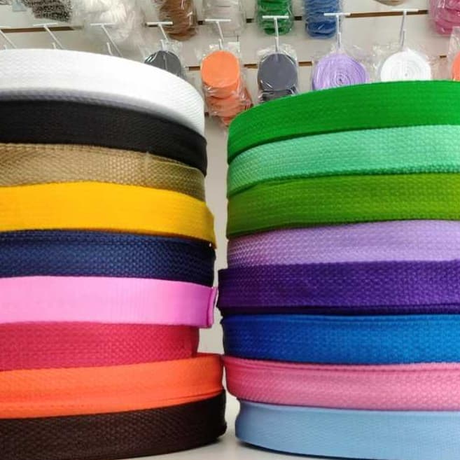 Alça para Bolsa 25mm de Nylon com 20 Metros, alça de bolsa e  Mochila com 20 Metros