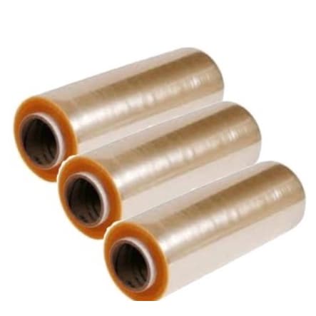 Kit 3 Rolo Bobina Plastico De Filme Pvc 28cm X 100 Metro