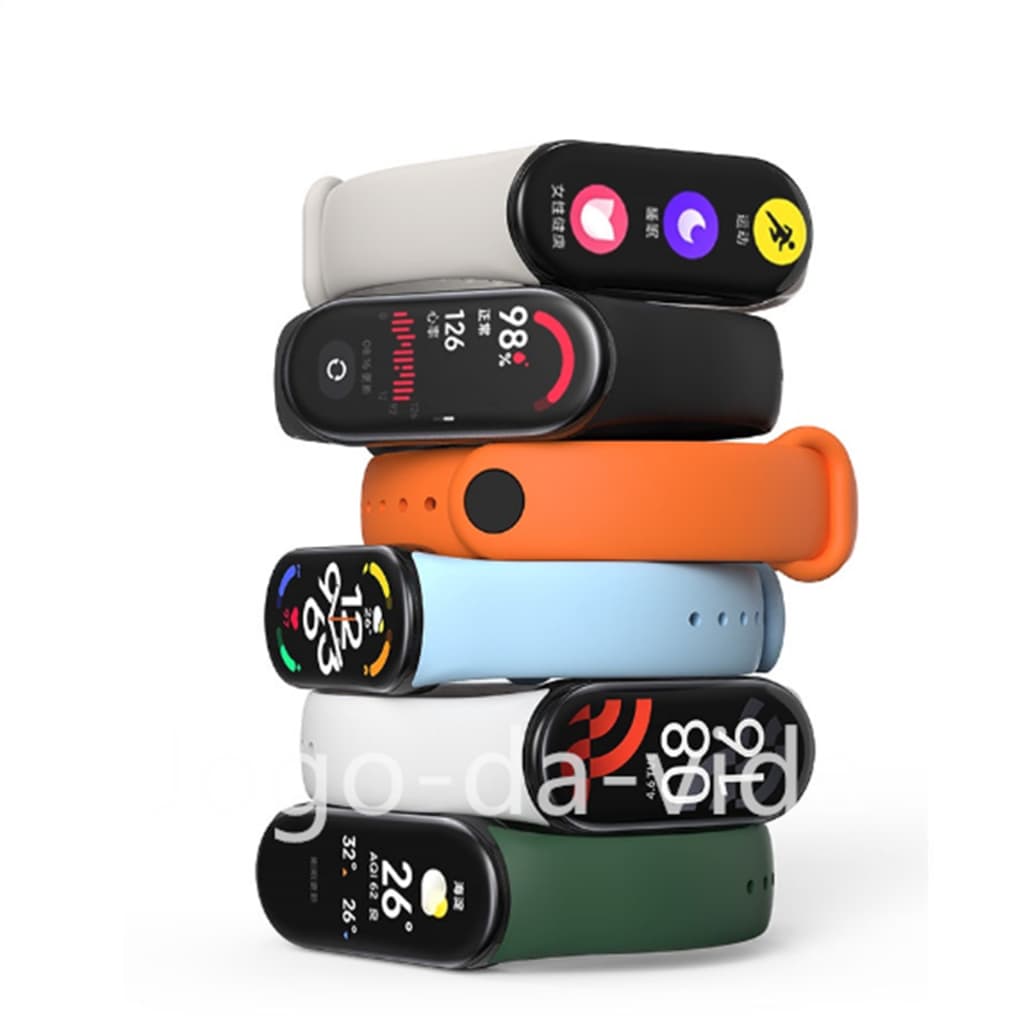 Kit 5 pulseira fivelas para relógio mi band 3 | 4 | 5 | 6 | 7 | 8 | 9