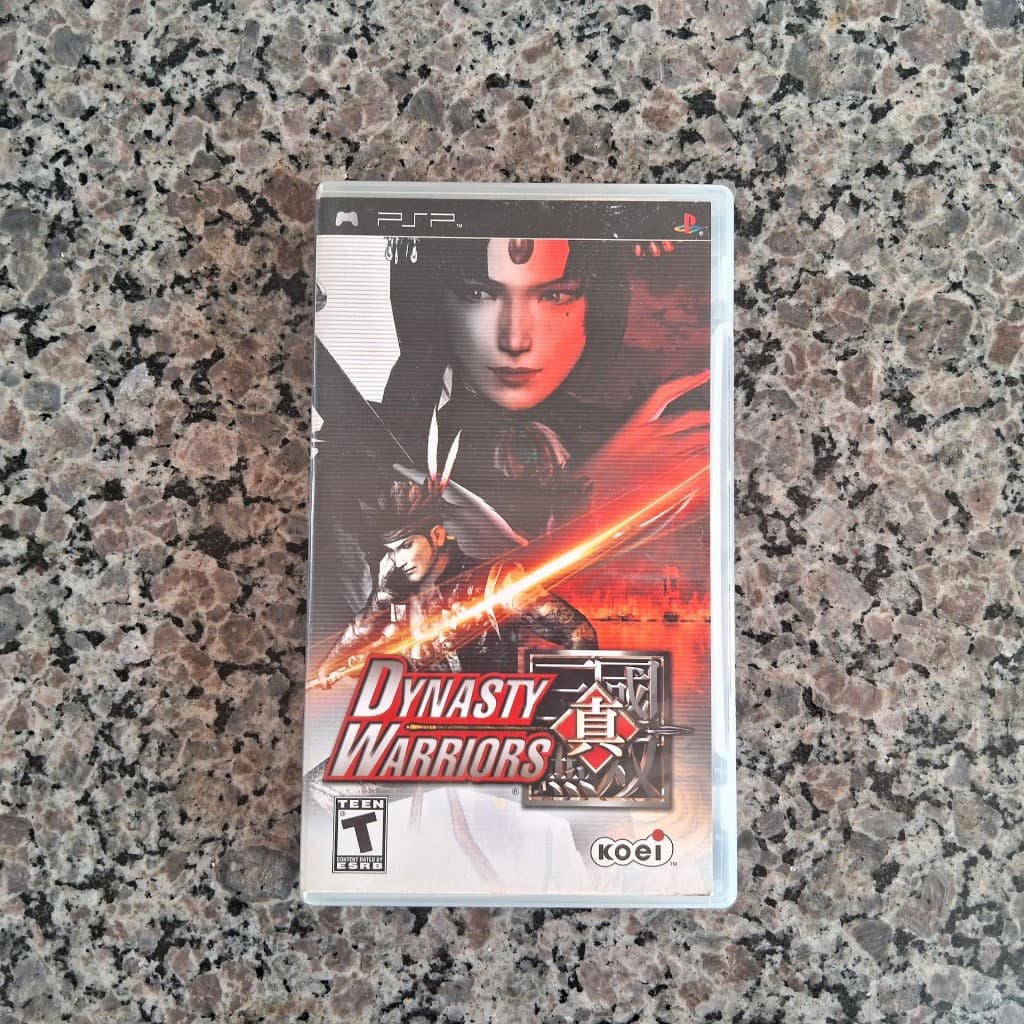 Jogo Dynasty Warriors - Sony PSP (original)