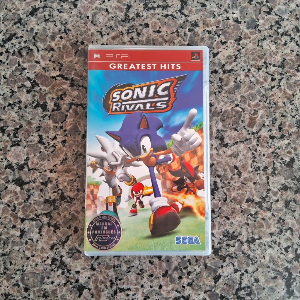 Jogo Sonic Rivals - Sony PSP (original)