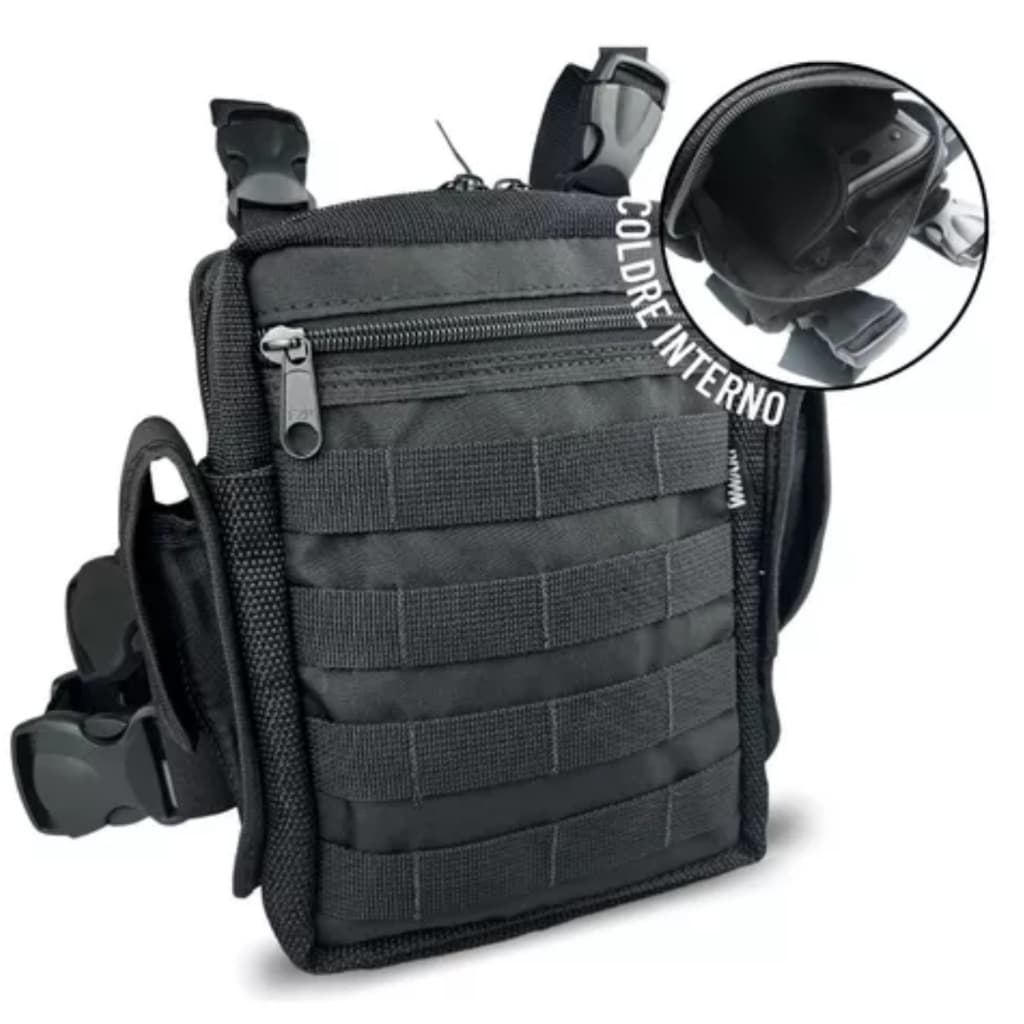 Bornal de Perna Completo com C0ldre Velado