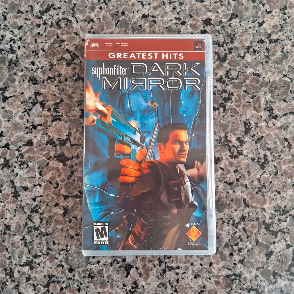 Jogo Syphon Filter Dark Mirror - Sony PSP (original)