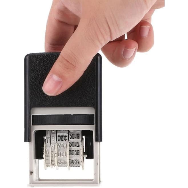 Carimbo Datador 2022 à 2033 Manual Auto Entintado 3mm