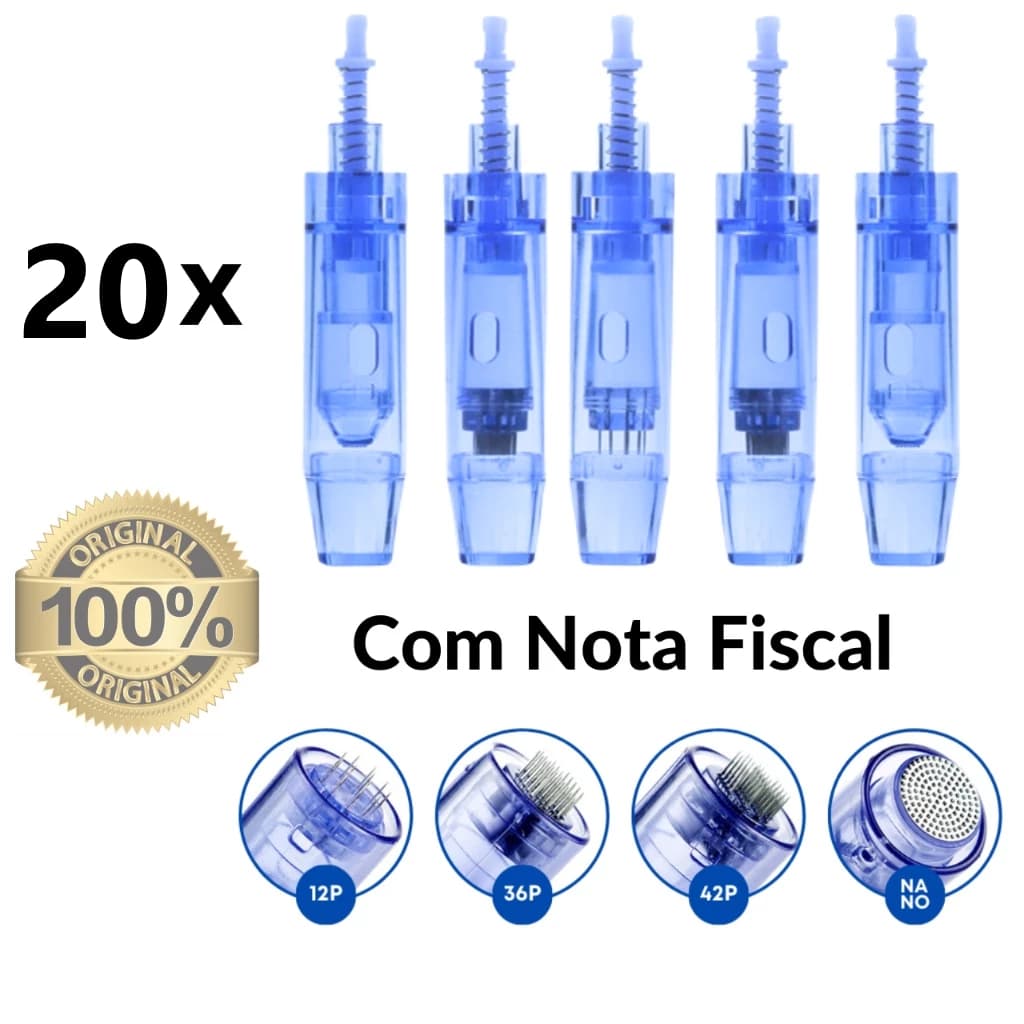 Cartuchos Dermapen 3, 12, 36, 42, Nano, Micro Agulhas Envio Rapído 24h