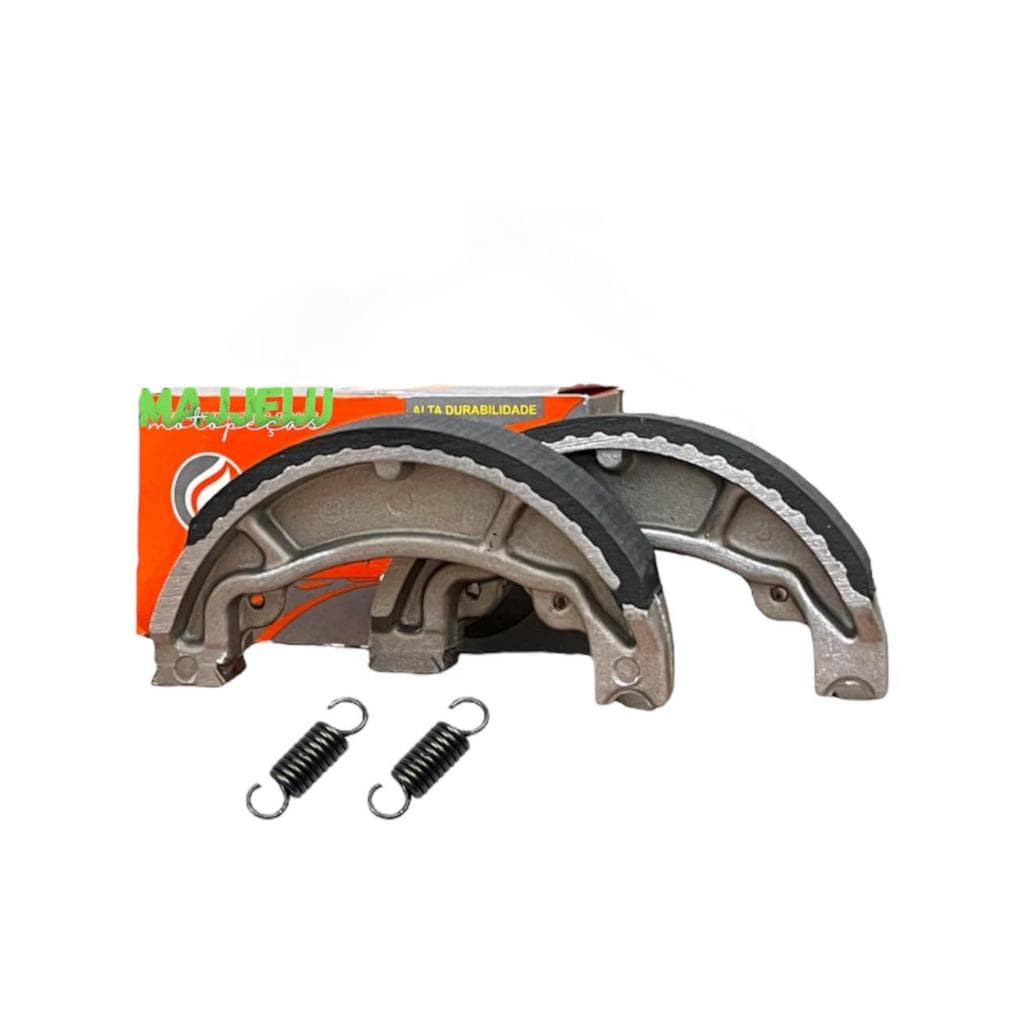 PATIM LONA DE FREIO *0,50* CG TITAN 125 TITAN 150 TITAN 160 FAN 125 150 TRASEIRO DIANTEIRO + MOLAS FIREBREQ