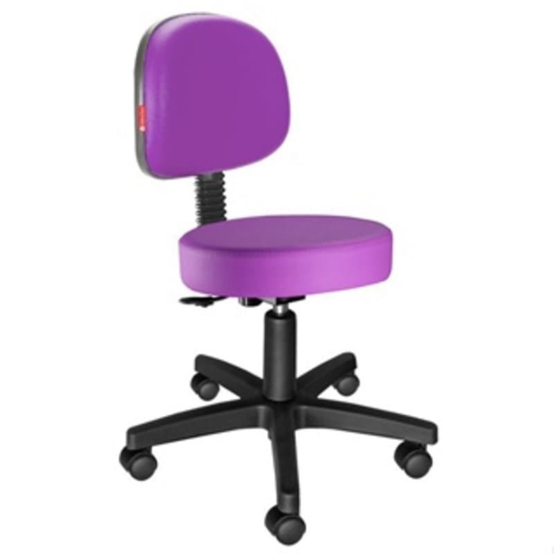 Cadeira Mocho Odontologico Tatuador Maca Estetica Com Encosto varias cores