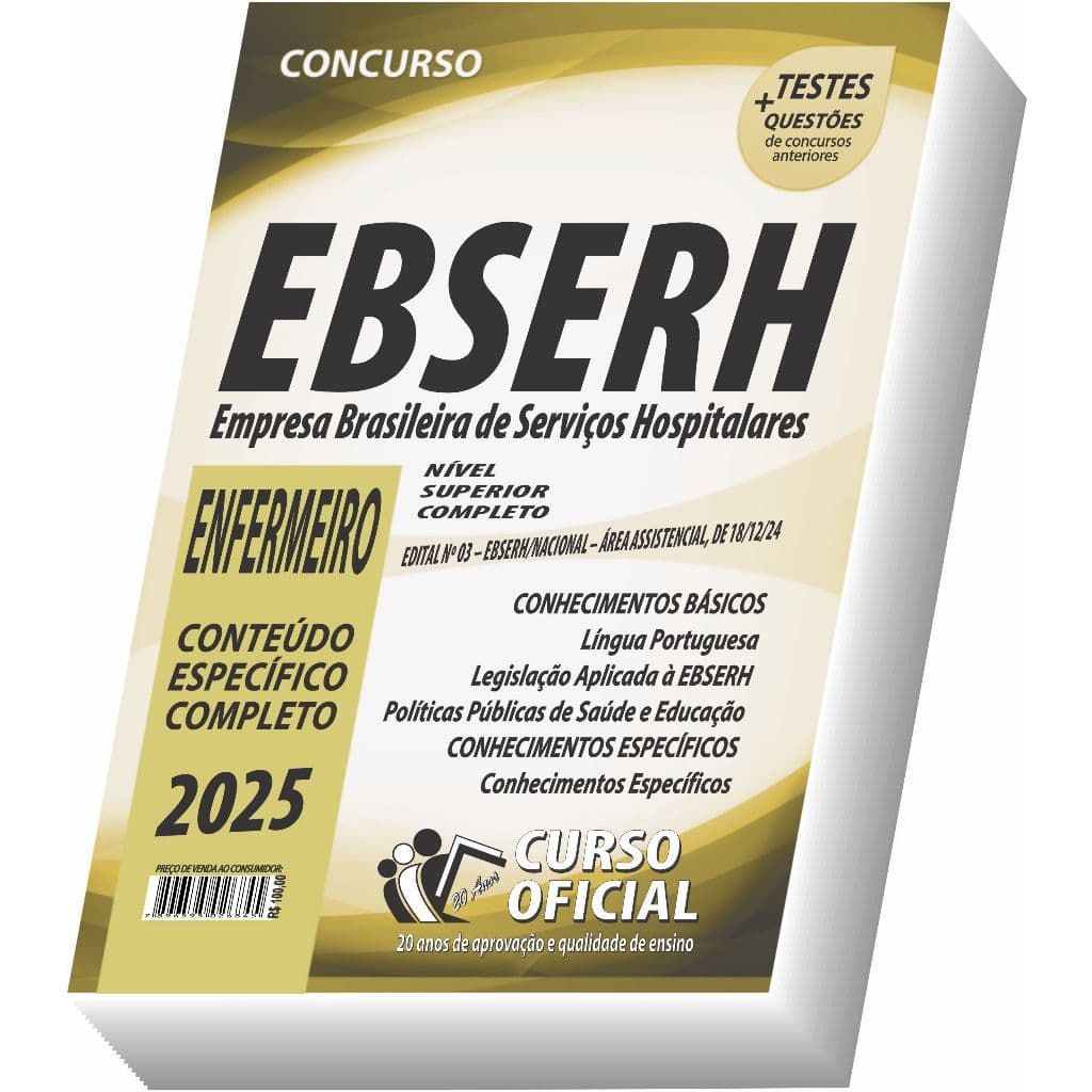 Apostila Ebserh - Enfermeiro