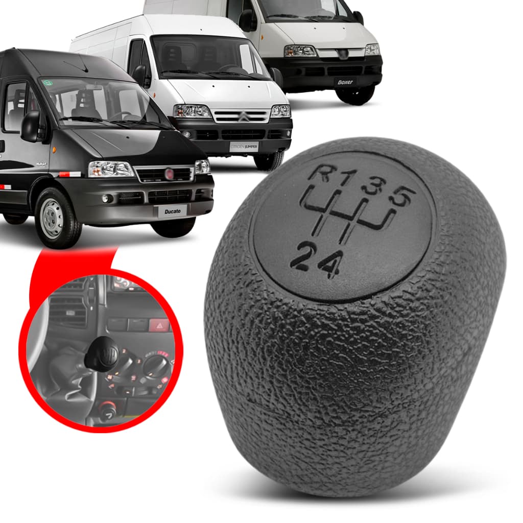 Bola Manopla Cambio Marcha Ducato Boxer Jumper 2003/2017