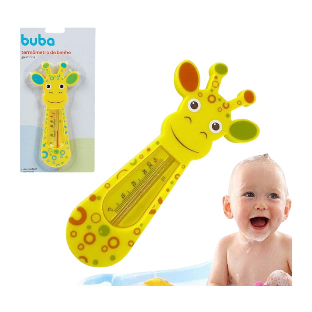Termômetro Para Banho Buba Temperatura Agua Banheira Girafa