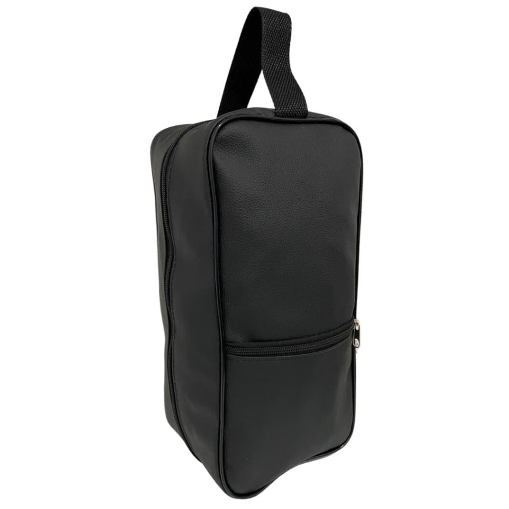 Necessaire Impermeável de Couro Com Alça Porta Chuteira Esporte Unissex