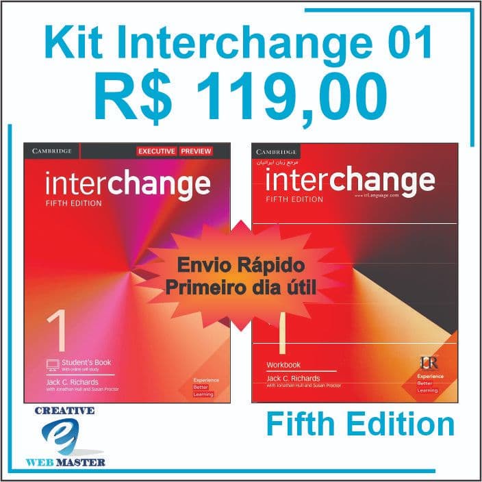 Kit Interchange 01 - 5° edição - Impressões coloridas melhor material do SHOPEE.
