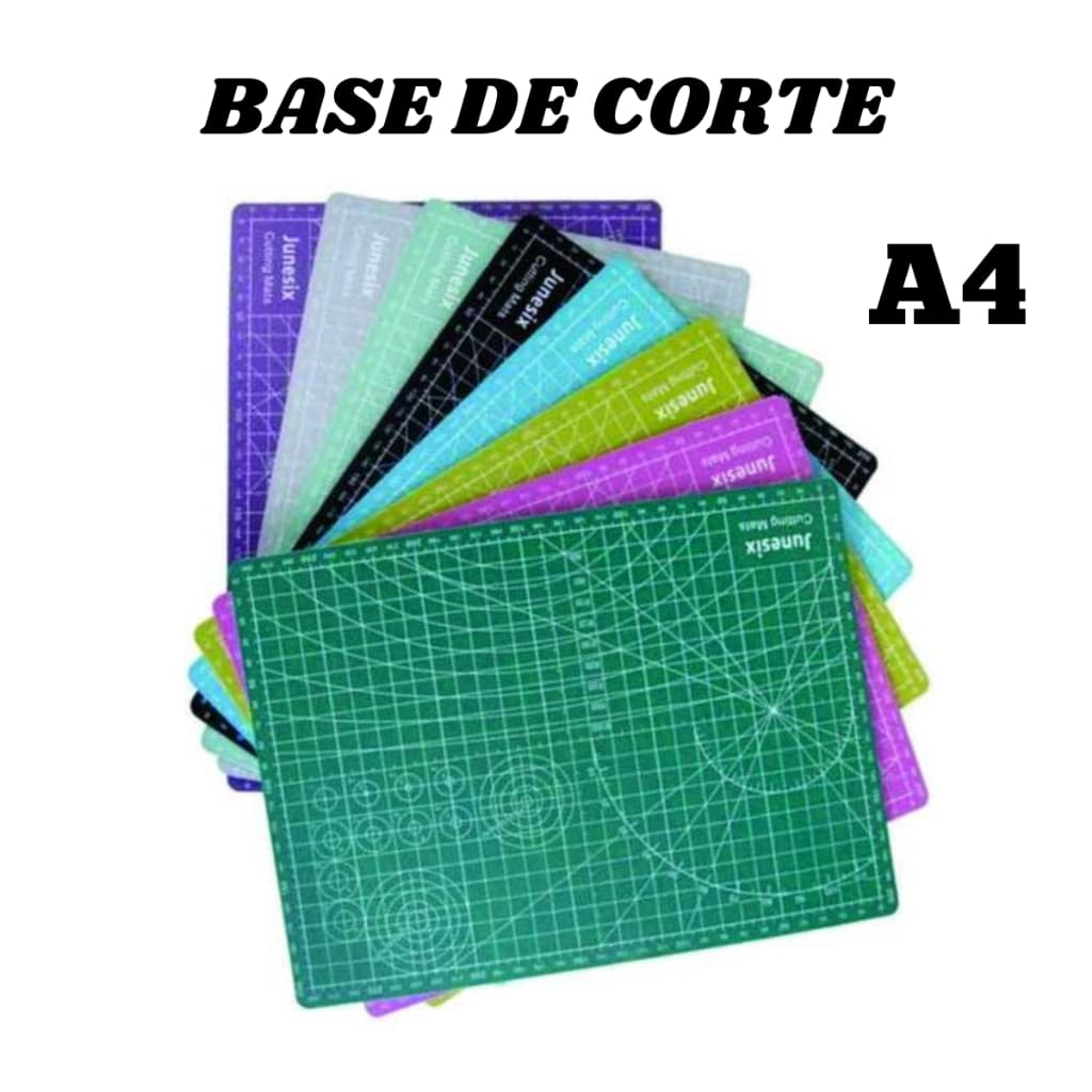 Base Para Corte De Mesa A4 Dupla Face Patchwork Artesanato Costura Manual Gravura