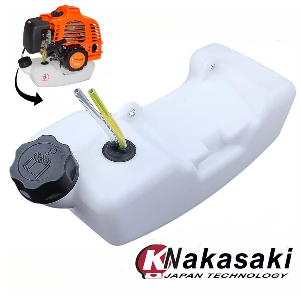Tanque Combustível Completo Para Roçadeira Nakasaki 63cc/ 65cc Pro/ Multifuncional