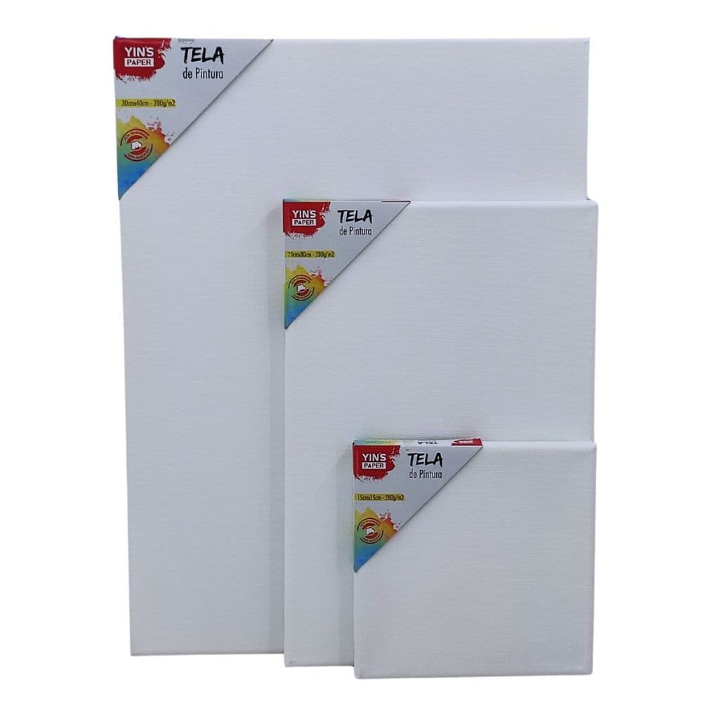 Tela de Pintura 15x15 20x30 30X30 30x40 cm Compatíveis com tinta a óleo, acrílica ou guache