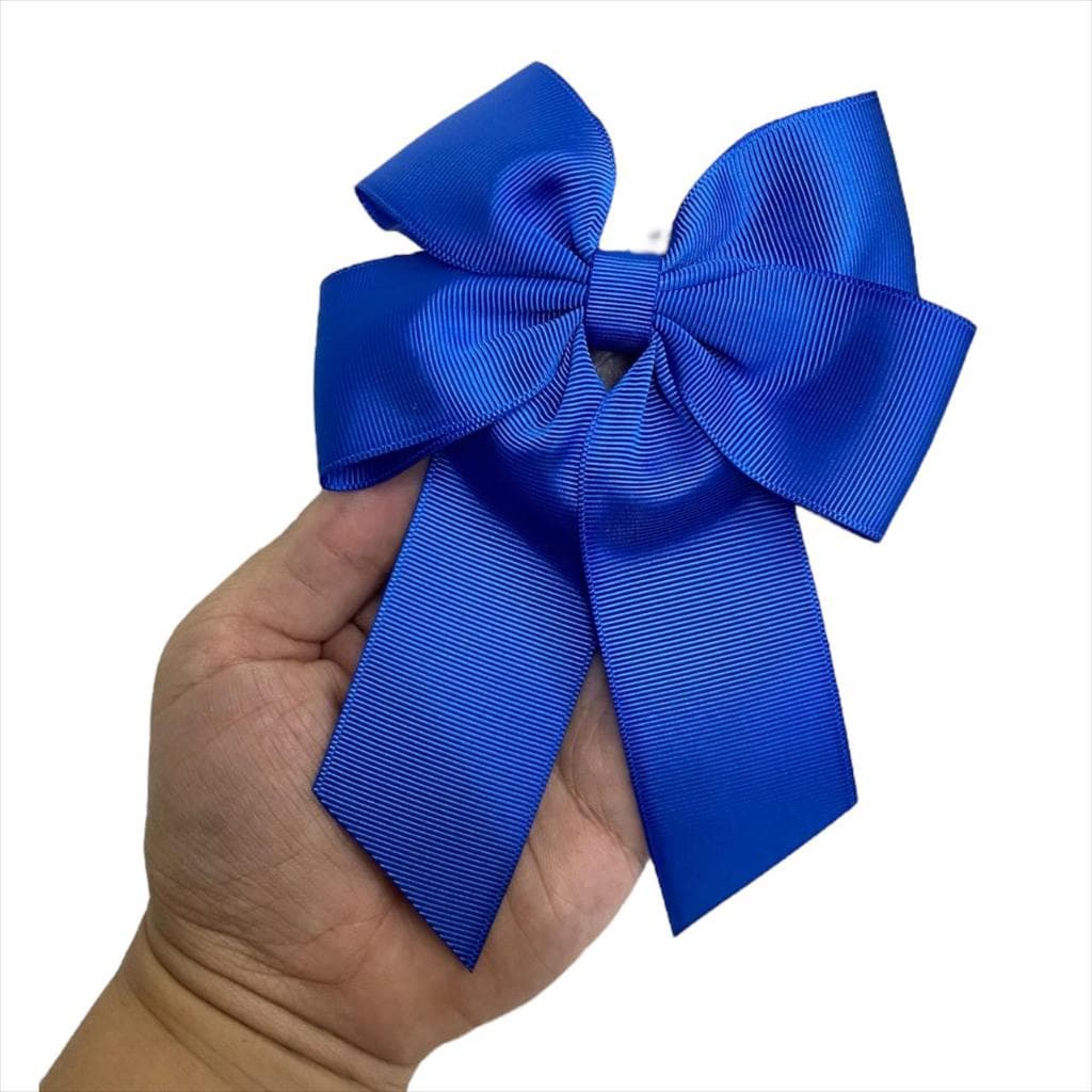 Laço Luiza 12cm Tendência Menina Cabelo Blogueira Bico de Pato