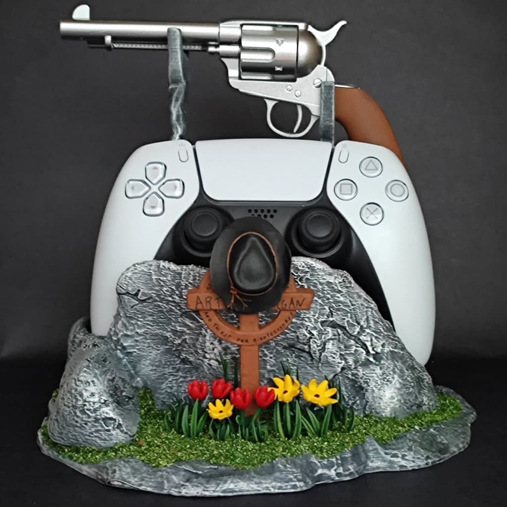 Suporte para  Controle do Red Dead redemption Diorama  Honra Alta  do PS5 XBOX PS4