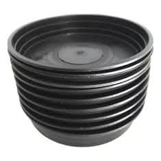 Kit 10 Pratos Pretos 17 cm Diâmetro de boca e 15 cm de fundo, para Vasos, Pote, Decoração, Plantas