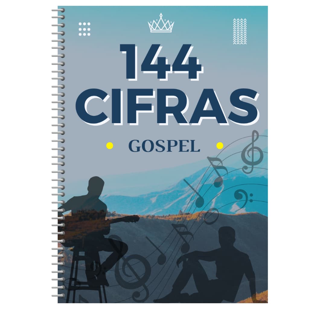 Apostila de 144 Louvores Gospel para Violão e Guitarra