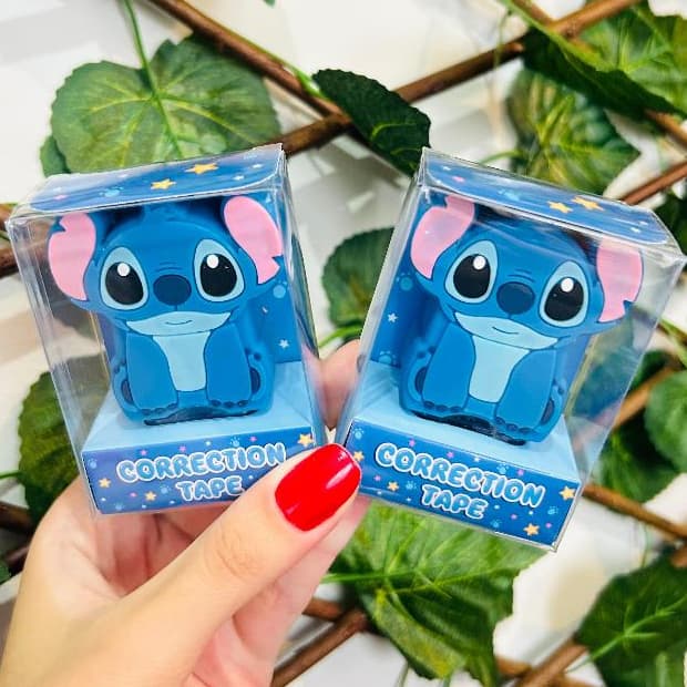 Corretivo em Fita Stitch Personalizado Desenho Animado Filme Stitch Material Escolar Kawaii