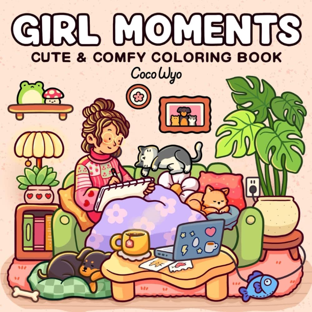 Girl Moments – Desenhos Para Colorir