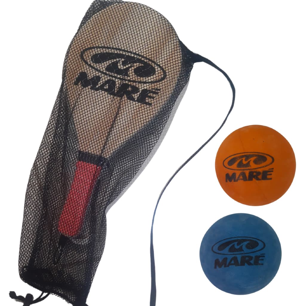 Frescobol Maré Kit Completo com Bolsa | Jogo Raquete Tênis De Praia Maré com Bolsa