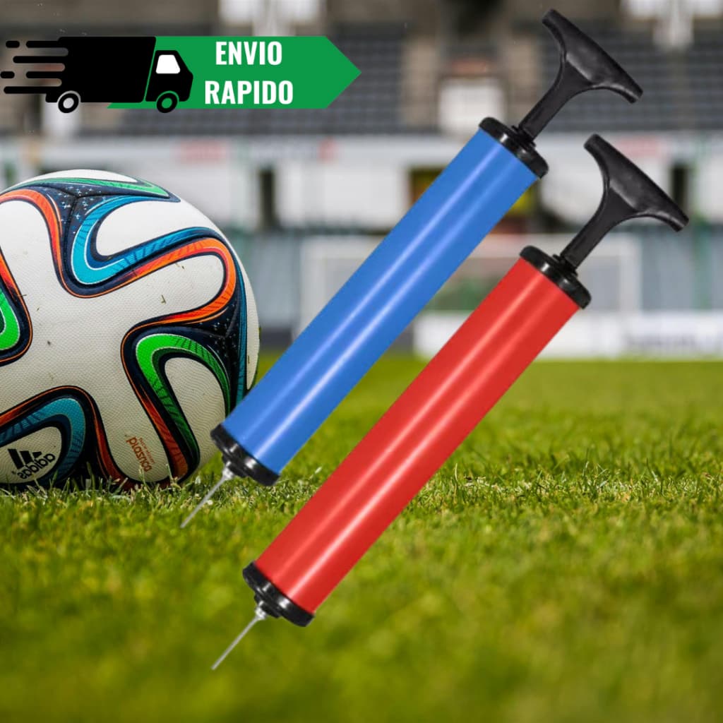 Bomba De Bola Para  Inflar Encher Bolas De Futebol Futsal Futvolei Basquete Boia Colete bexigas