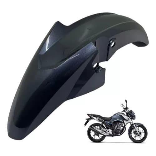 Paralama Dianteiro Titan 160 2022 Cinza Embare Metálico Mod Original