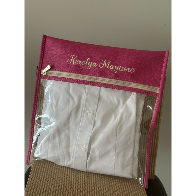 Porta jaleco personalizado Enfermagem Medicina Nutrição Fisioterapia Dentista Saquinho organizador