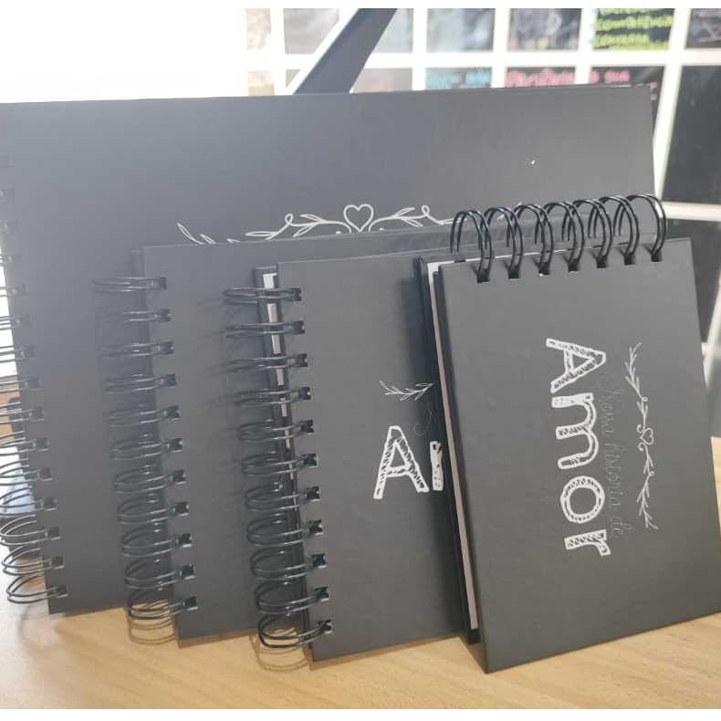 Caderno Scrapbook para colar fotos