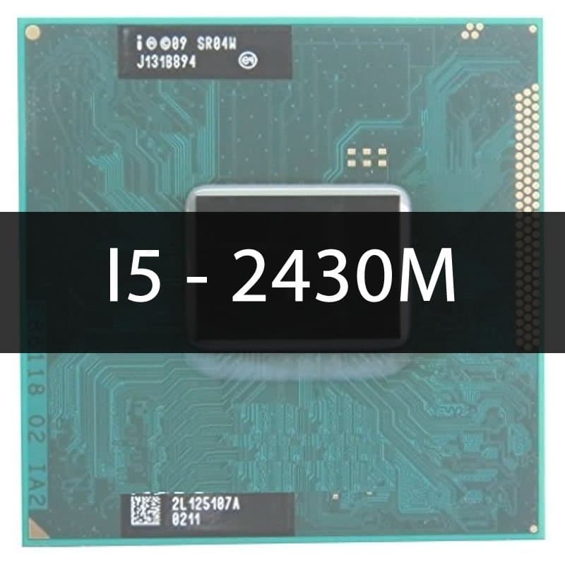 Processador Intel Note i5 2430M 2.40/3.00Ghz 2/4 35W SR04W