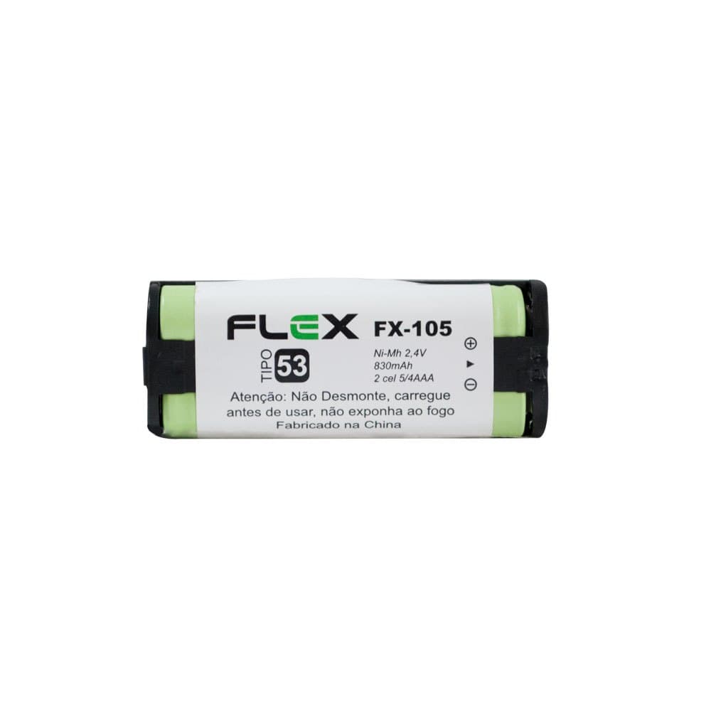 BATERIA PARA TELEFONE SEM FIO FX-105 2,4V 830MAH