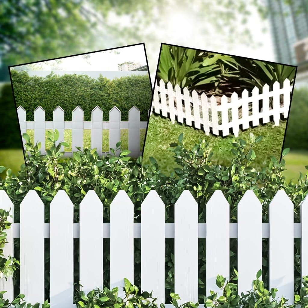 Kit Cercas Plástica Decorativa Jardim Inglês A MAIOR DO MERCADO
