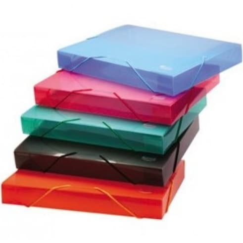 10 unidades Pastas PP Oficio 3cm Grande Alta Pasta Escolar Documentos Escritório Office