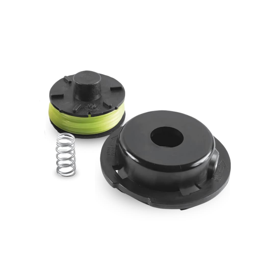 Carretel Completo Para Aparador De Grama Tramontina + Tampa Carretel + Mola Para Aparadores De Grama Jardim