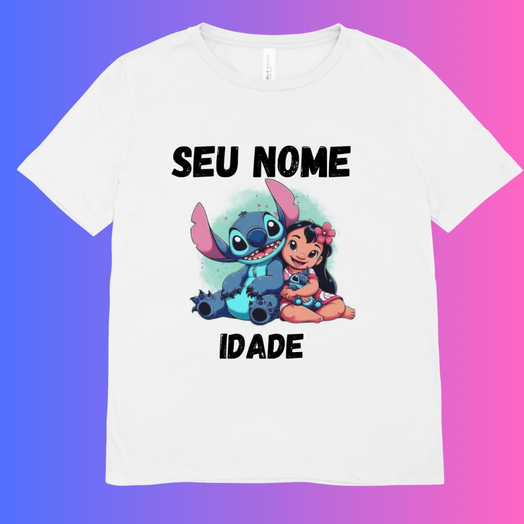 Camiseta Personalizada Stitch
