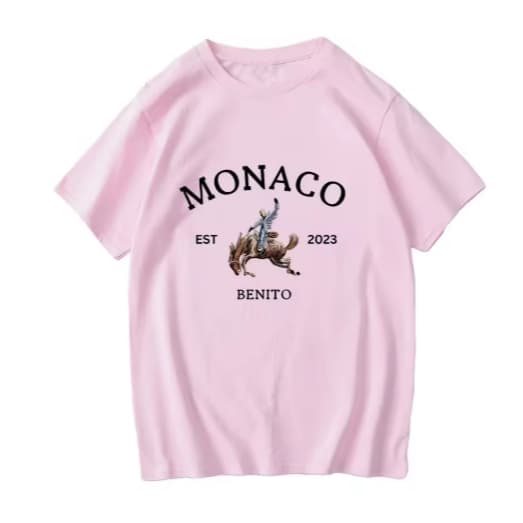 Camiseta Camisa Blusa Algodão Unissex  Bad Bunny, Monoco, Bentio, Rapper