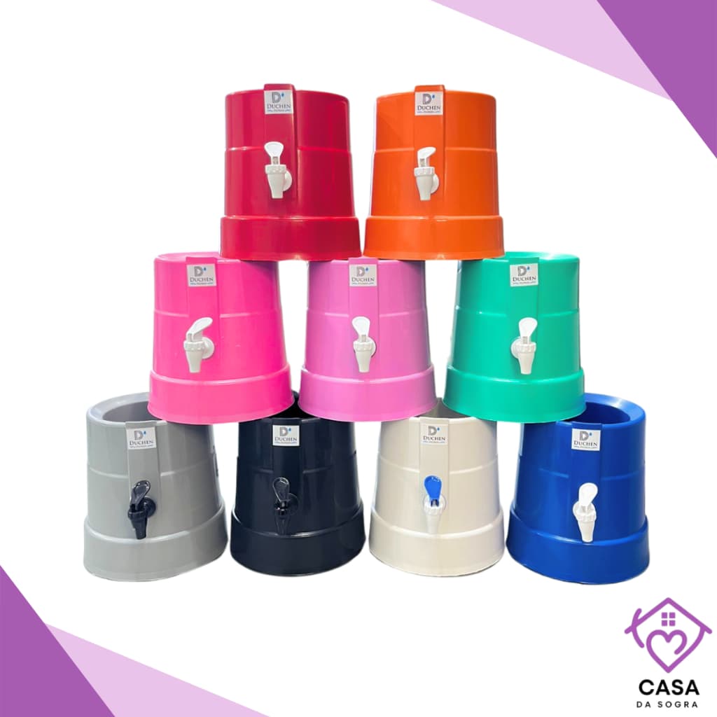 Suporte Para Água Mineral Plastico Base Para Galão Garrafão Preto Bombona