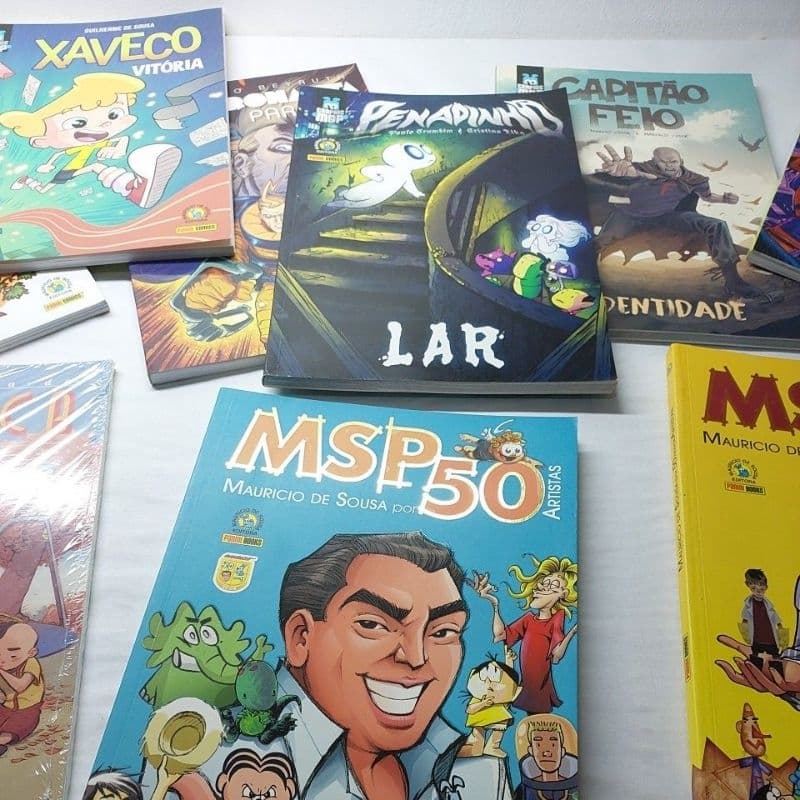 Mônica MSP50 Super coleção. Papel especial, colorida,  186 páginas