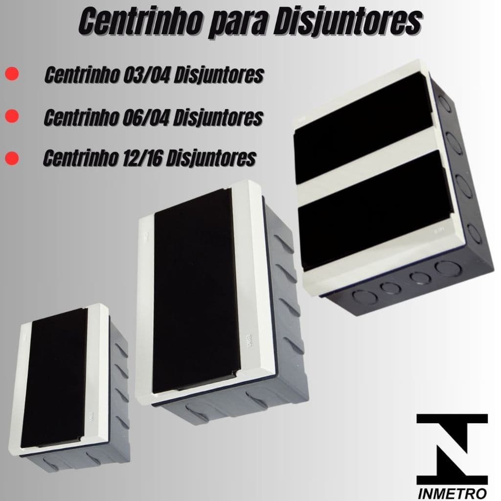 Centrinho Disjuntores Quadro de Distribuição 3/4 6/8 12/16 24/30 Disjuntores Caixa Para Disjuntor