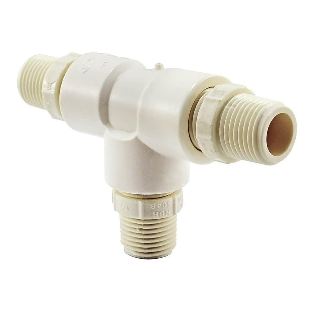 Adaptador T Abs Para Torneira + 3 Niple E Tee 1/2 Roscavel
