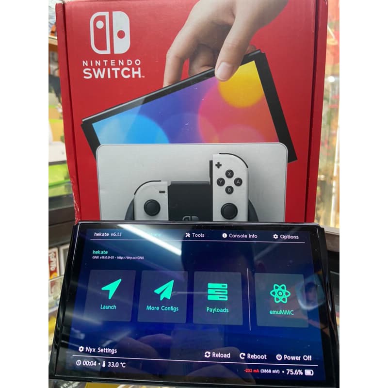 Nintendo Switch Oled desbloqueado | Envio Imediato