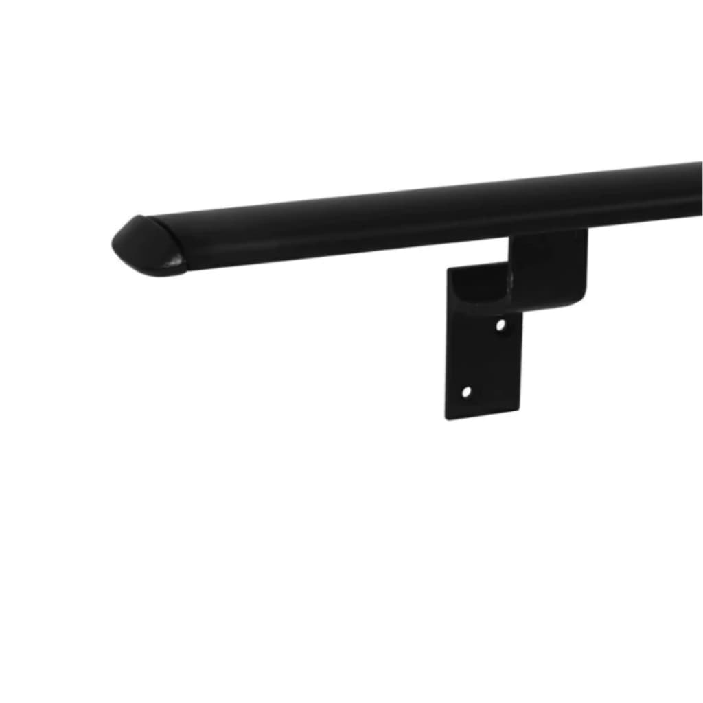 Corrimão Alumínio Chato 1,50 Metros Inteiro Para Escada Parede Rampa