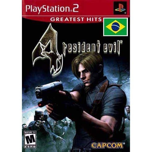 Resident Evil 4 - Edição Com Códigos tudo liberado ps2