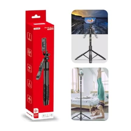 Bastão De Selfie E Tripé Com Controle Bluetooth 1.55CM Tomate MZP-303