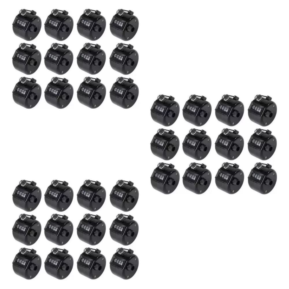 KIT 36 CONTADOR MANUAL 4 DIGITOS FLUXO DE PESSOAS CANTO DE PASSAROS