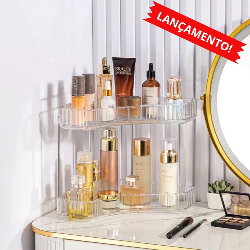 Rack Prateleira Organizador De Banheiro Maquiagem Multiuso