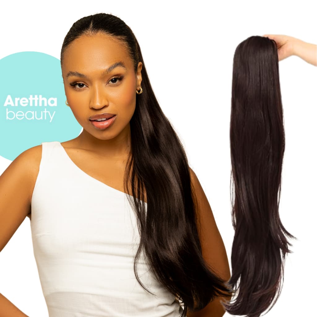 Rabo de Cavalo liso volumoso blogueira Arettha Beauty