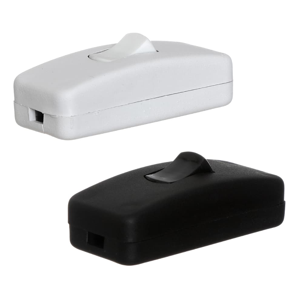 Interruptor Para Abajur Meio Fio Liga e Desliga Fechamento de Pressão Termoplástico Bivolt Completo